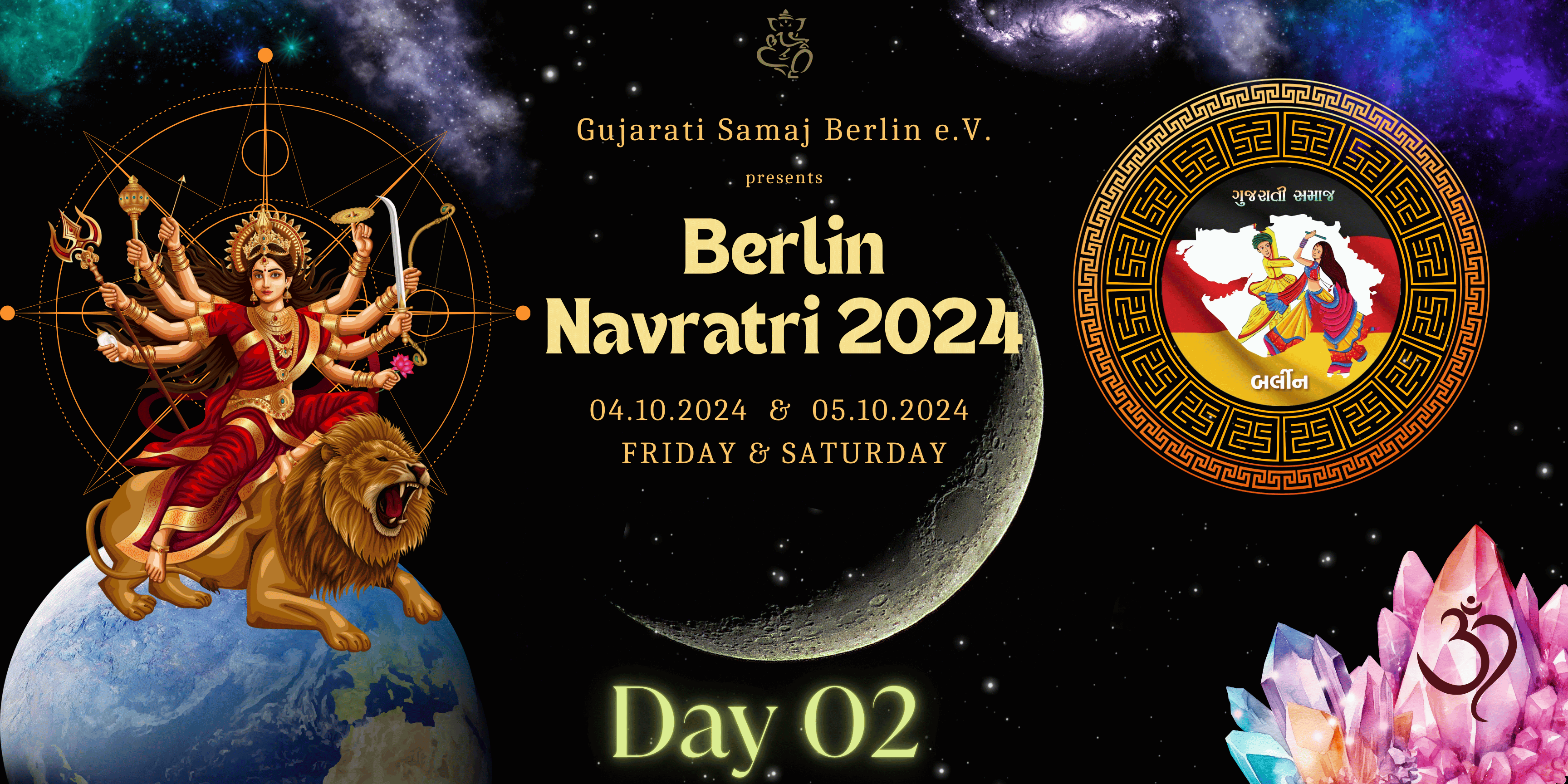 Day 2 – Berlin Navratri 2024 – 17€ (For Registered members 12€)