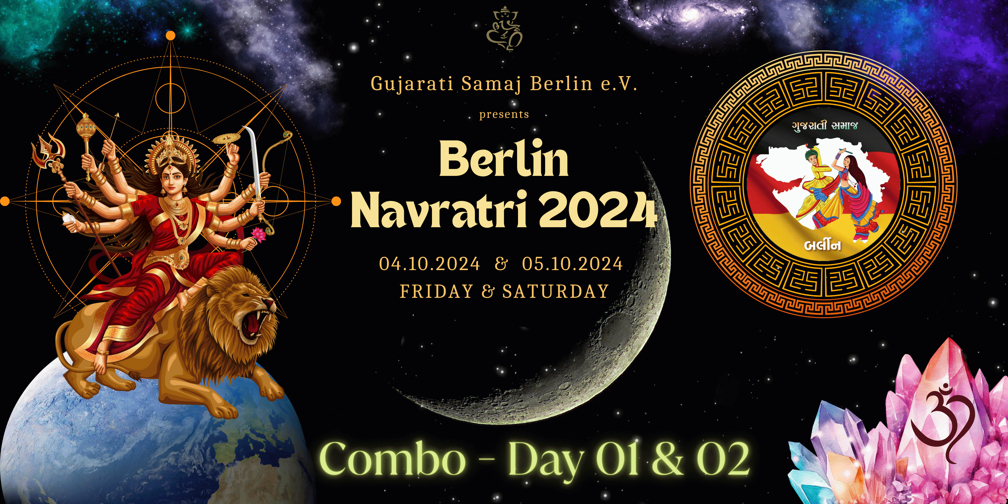 Day 1 & Day 2 – Berlin Navratri 2024 – 30€